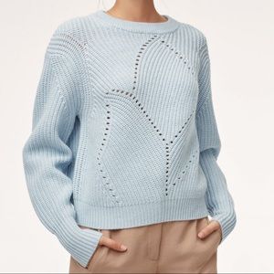 Aritzia wilfred merino wool sweater